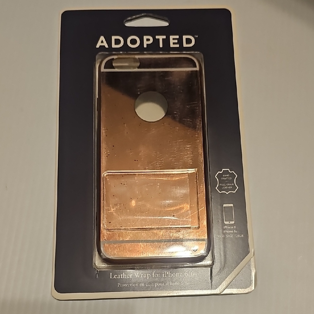 Leather Wrap for iPhone 6/6s - Gold